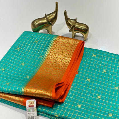 Pure Mysore Crepe Silk Saree