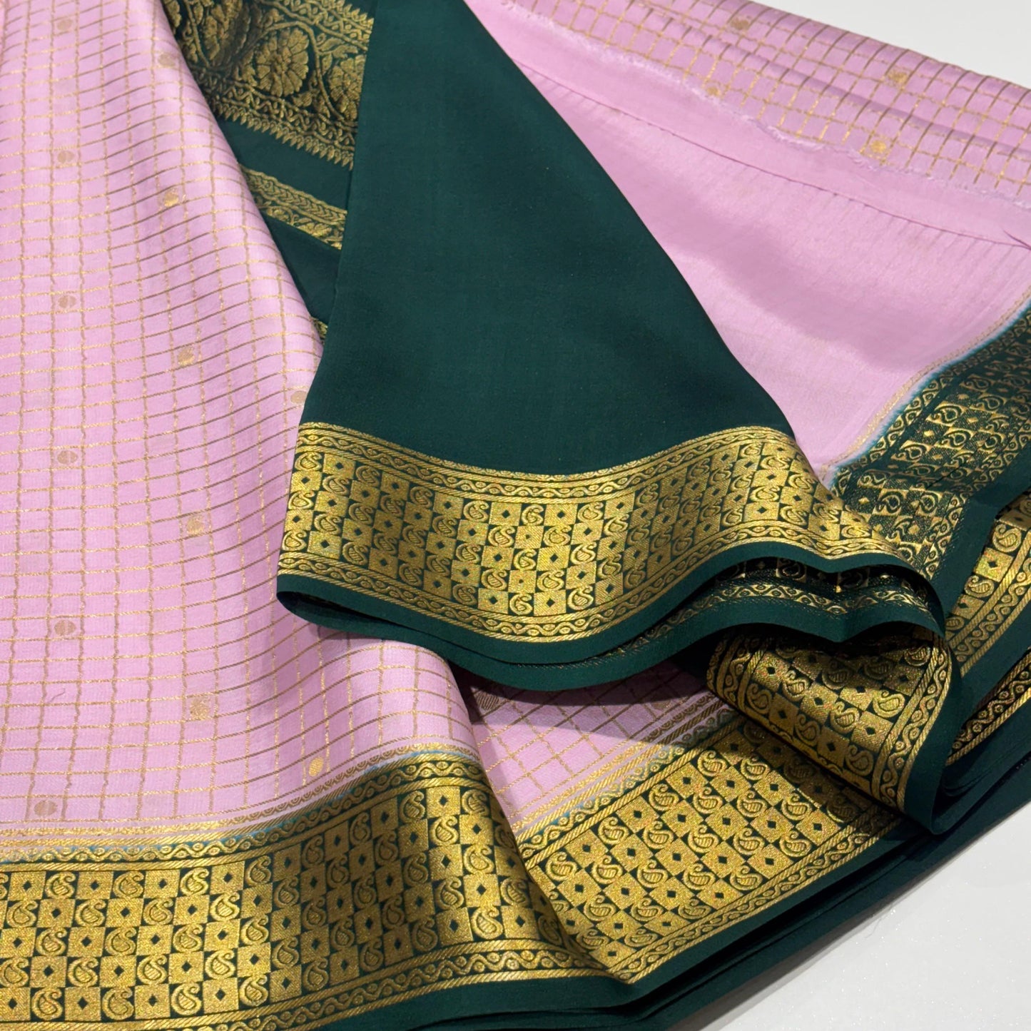 Pure Mysore Crepe Silk Saree
