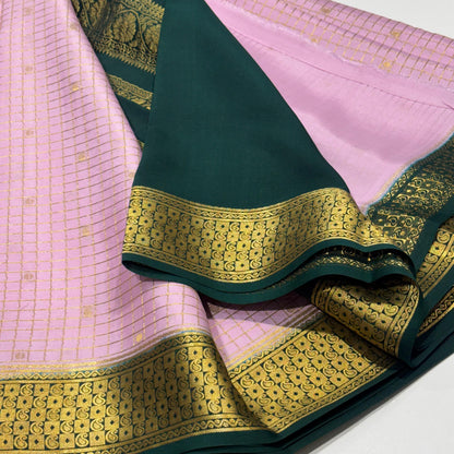 Pure Mysore Crepe Silk Saree
