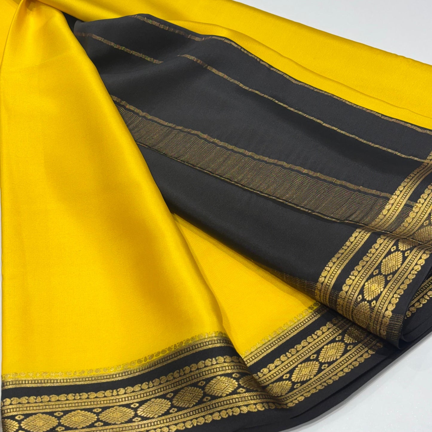 Pure Mysore Crepe Silk Saree