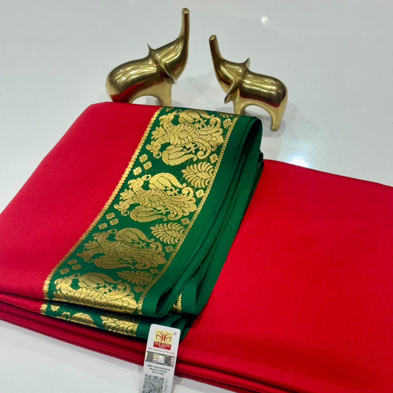 Pure Mysore Crepe Silk Saree