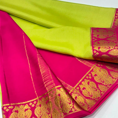 Pure Mysore Crepe Silk Saree