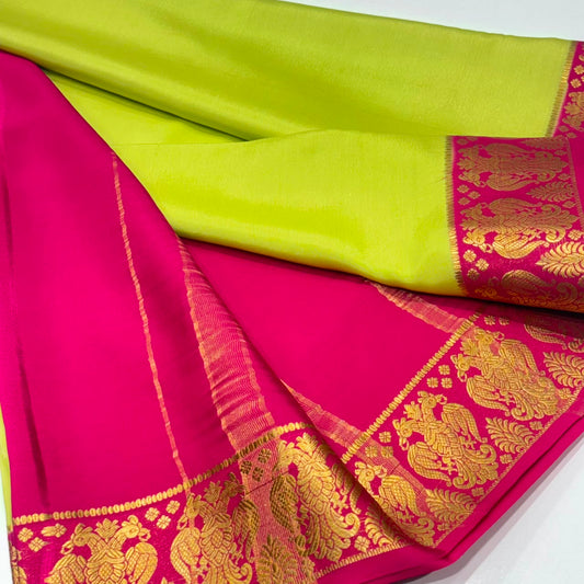 Pure Mysore Crepe Silk Saree