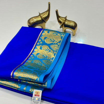 Pure Mysore Crepe Silk Saree