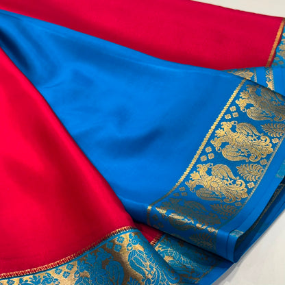 Pure Mysore Crepe Silk Saree