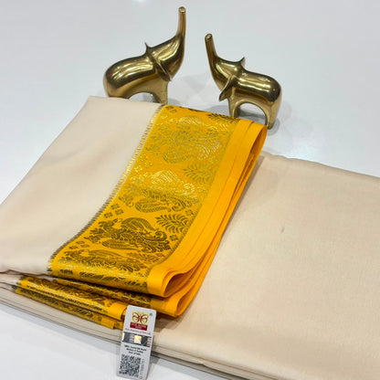 Pure Mysore Crepe Silk Saree