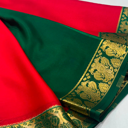 Pure Mysore Crepe Silk Saree
