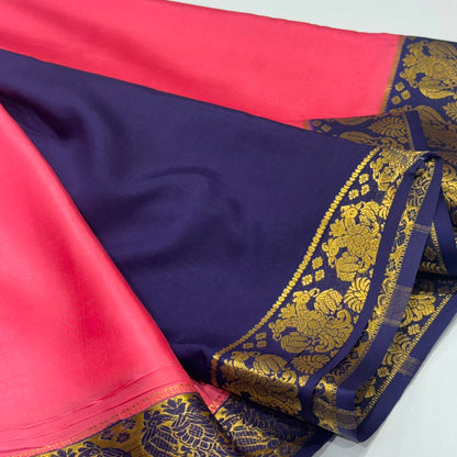Pure Mysore Crepe Silk Saree