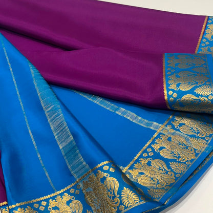 Pure Mysore Crepe Silk Saree