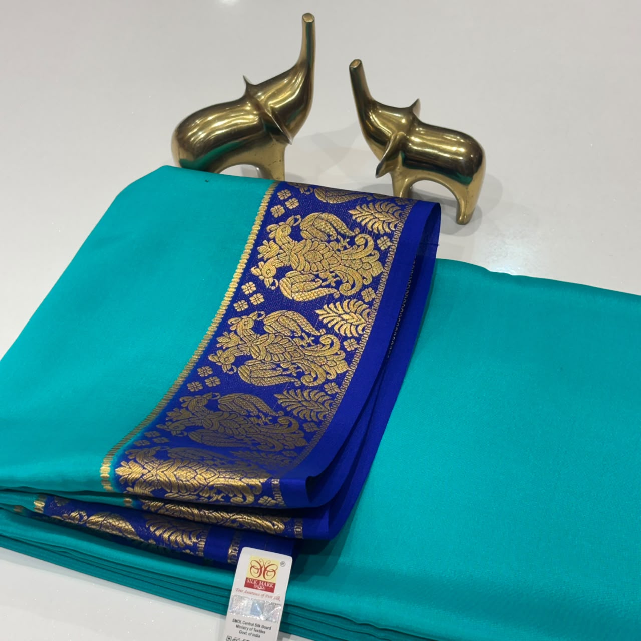 Pure Mysore Crepe Silk Saree