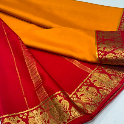 Pure Mysore Crepe Silk Saree