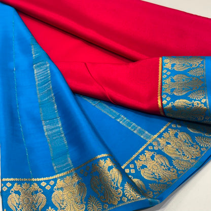 Pure Mysore Crepe Silk Saree