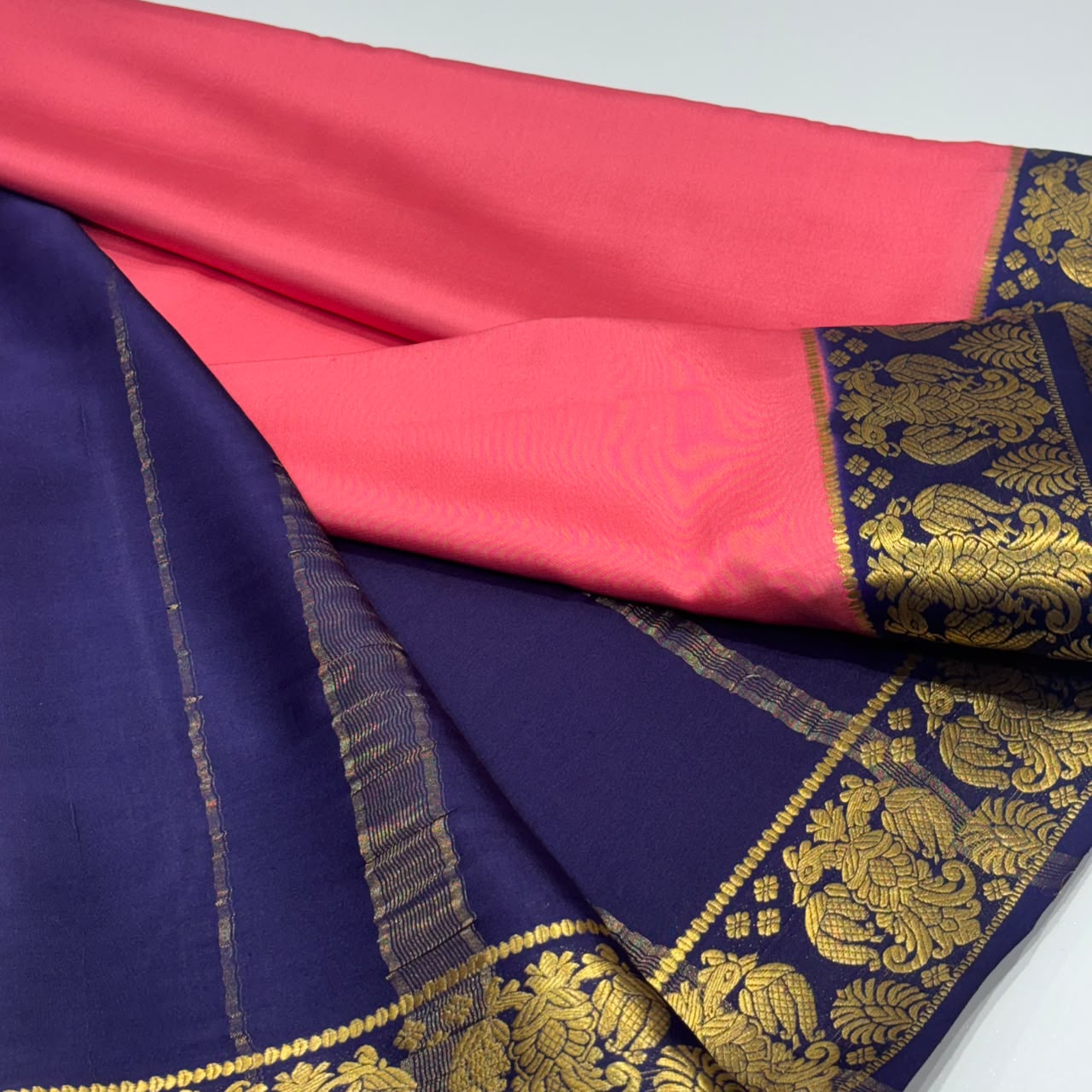 Pure Mysore Crepe Silk Saree