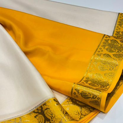 Pure Mysore Crepe Silk Saree
