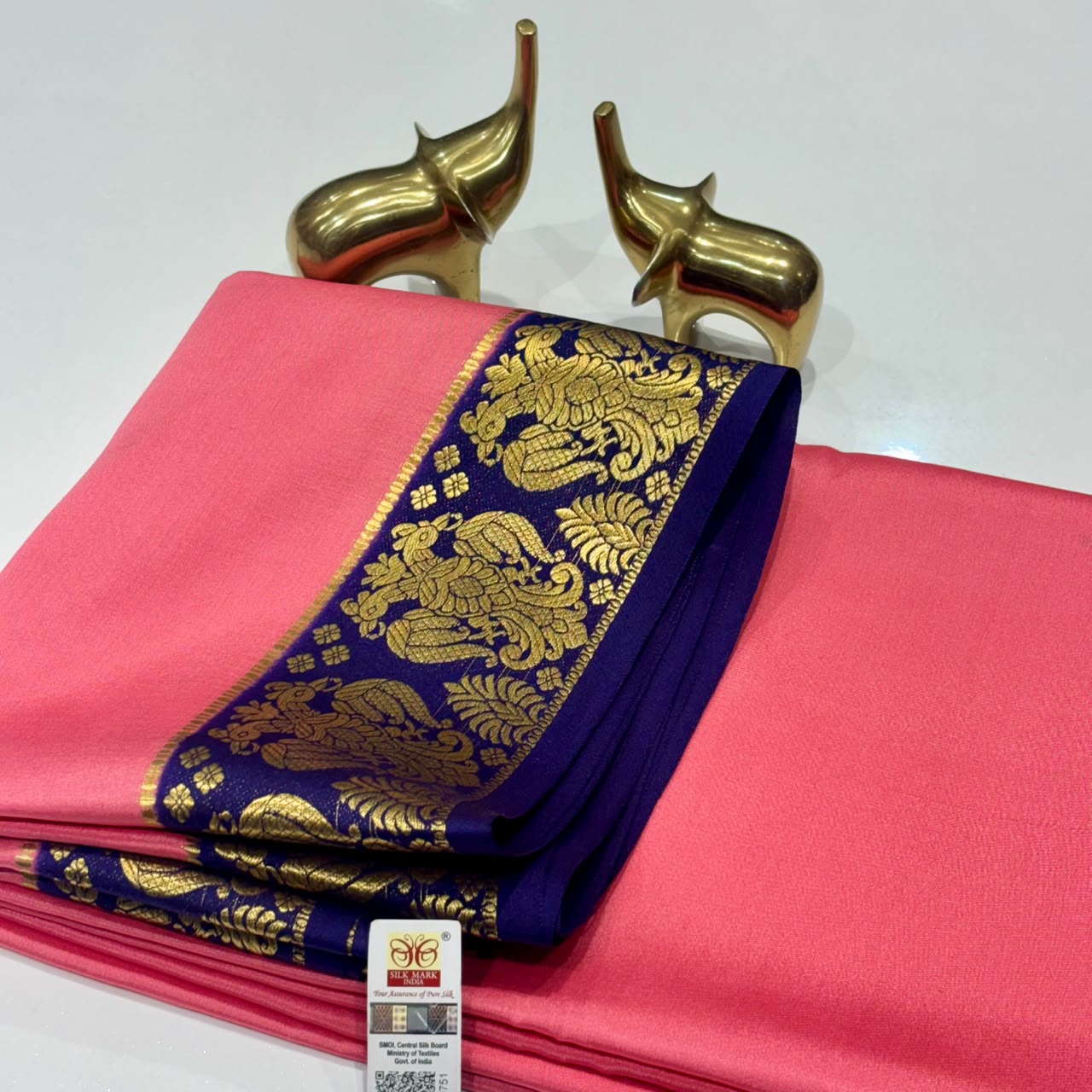 Pure Mysore Crepe Silk Saree
