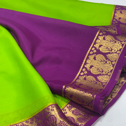 Pure Mysore Crepe Silk Saree