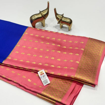 Pure Mysore Crepe Silk Saree