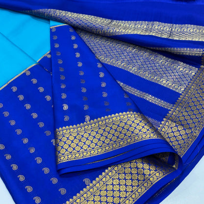 Pure Mysore Crepe Silk Saree