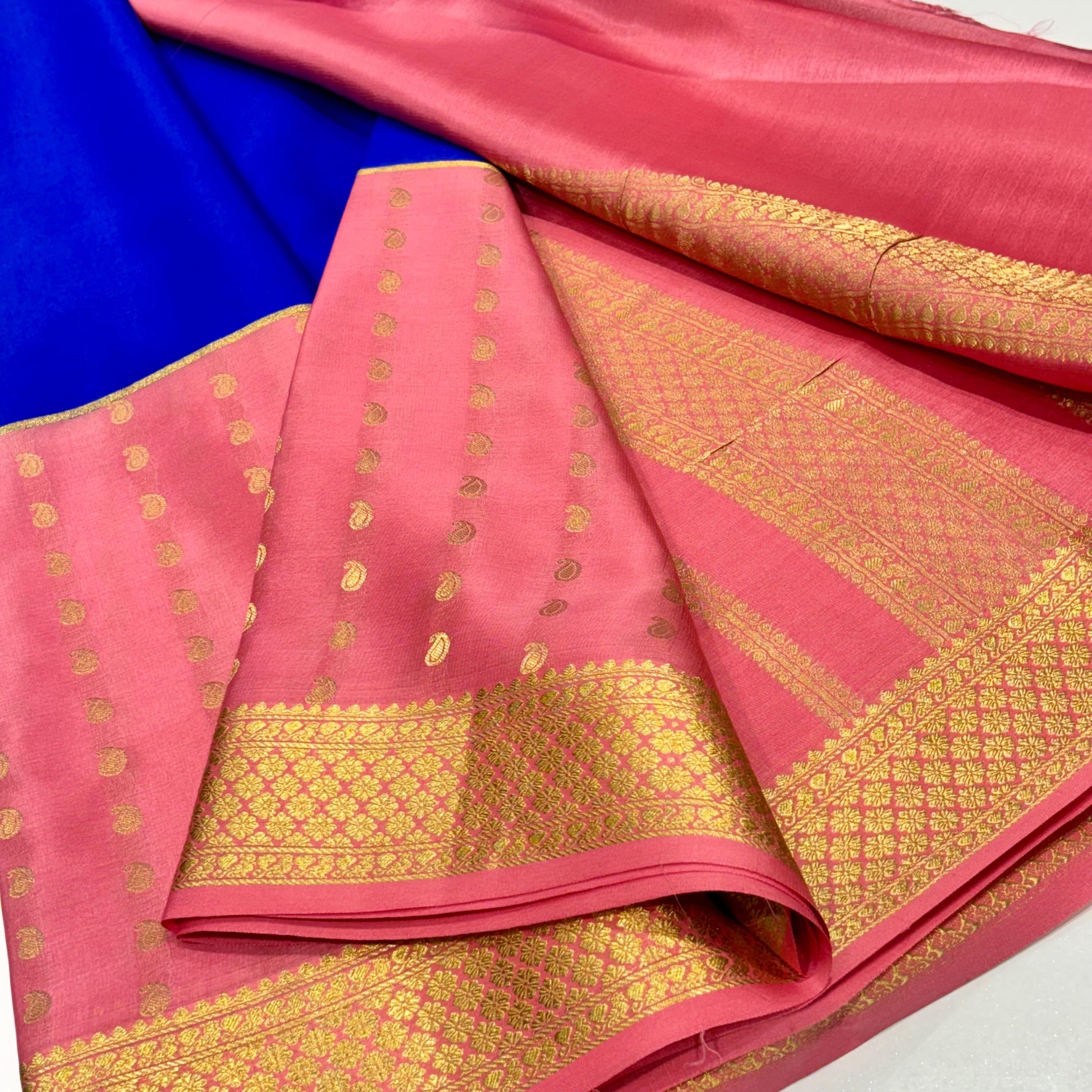 Pure Mysore Crepe Silk Saree