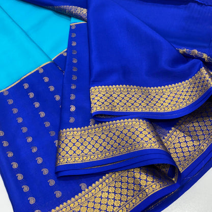 Pure Mysore Crepe Silk Saree
