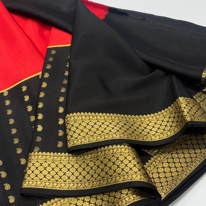 Pure Mysore Crepe Silk Saree