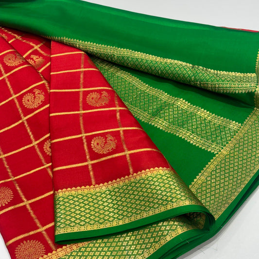 Pure Mysore Crepe Silk Saree
