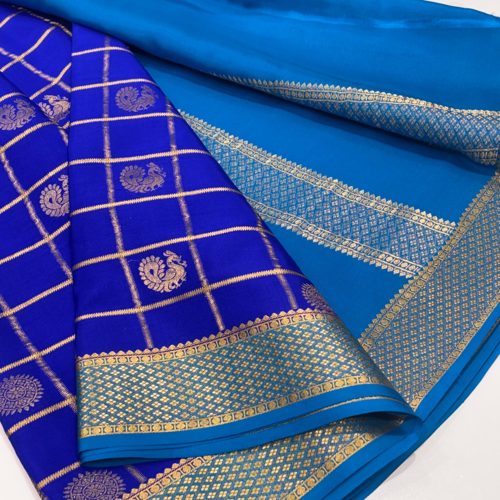 Pure Mysore Crepe Silk Saree