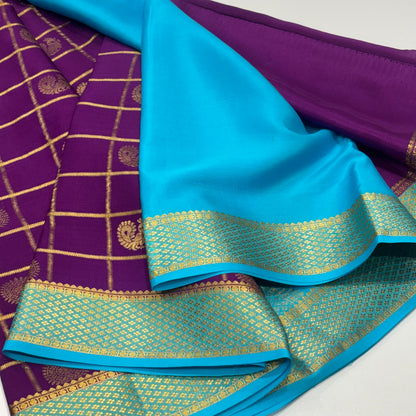 Pure Mysore Crepe Silk Saree