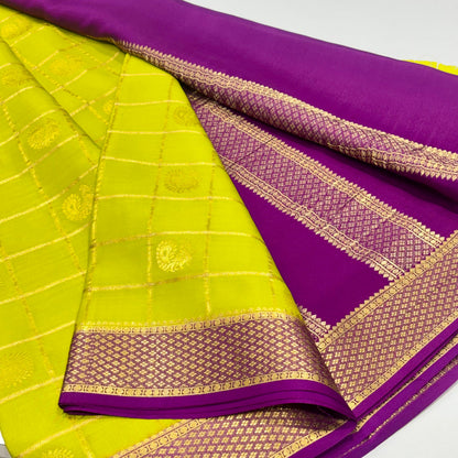 Pure Mysore Crepe Silk Saree