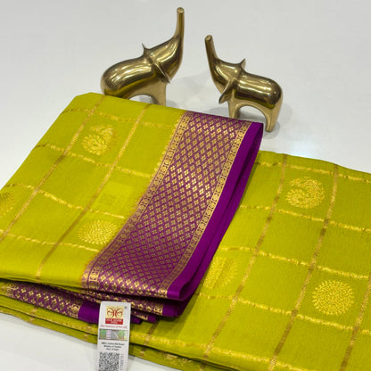 Pure Mysore Crepe Silk Saree