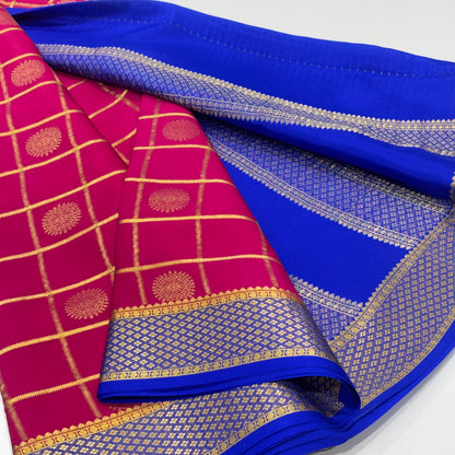 Pure Mysore Crepe Silk Saree