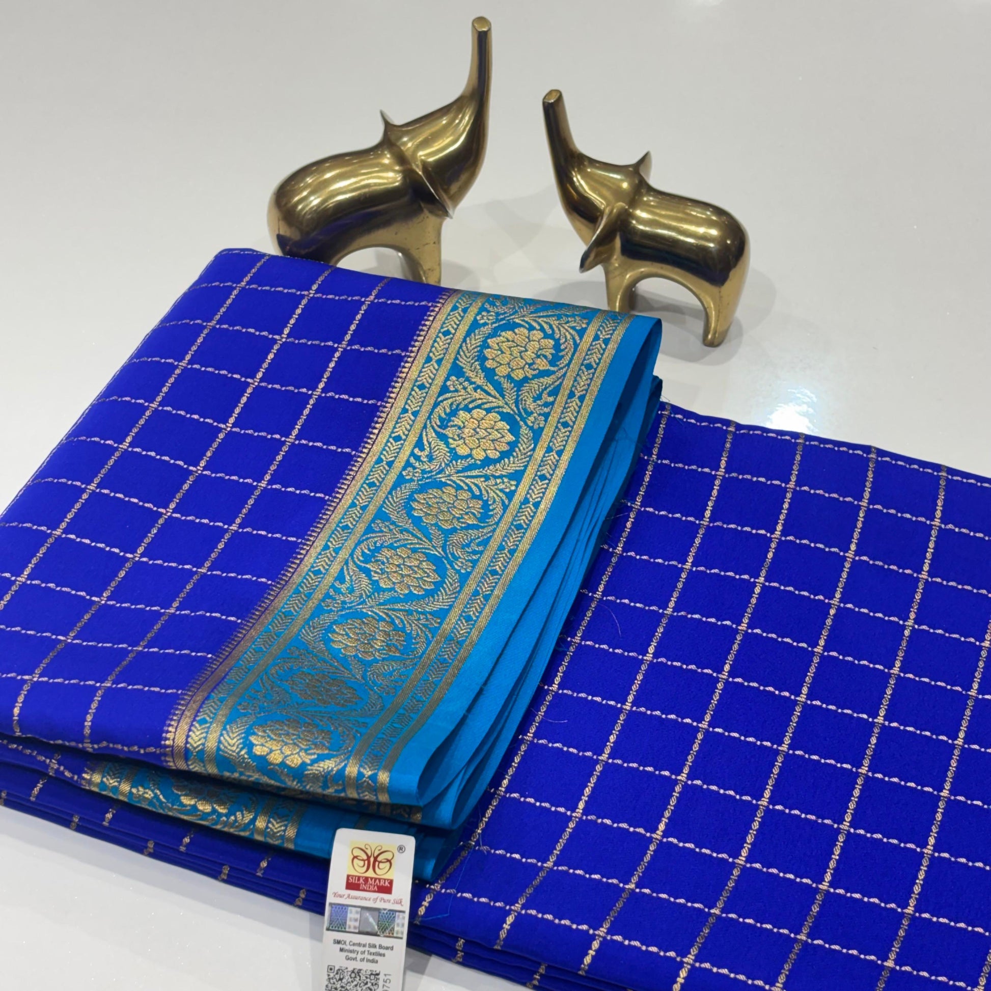 Pure Mysore Crepe Silk Saree