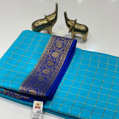Pure Mysore Crepe Silk Saree