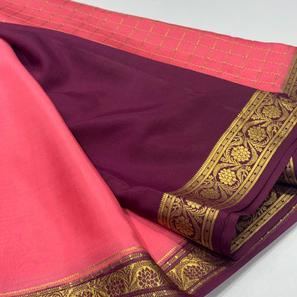 Pure Mysore Crepe Silk Saree