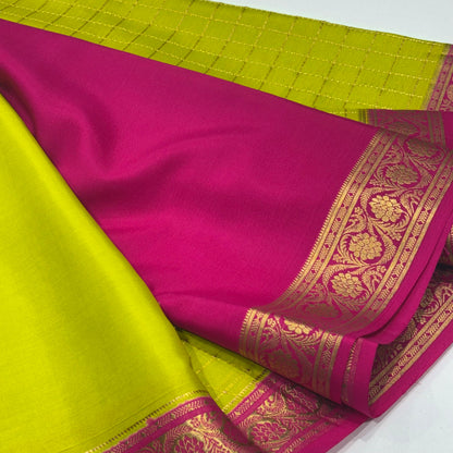 Pure Mysore Crepe Silk Saree