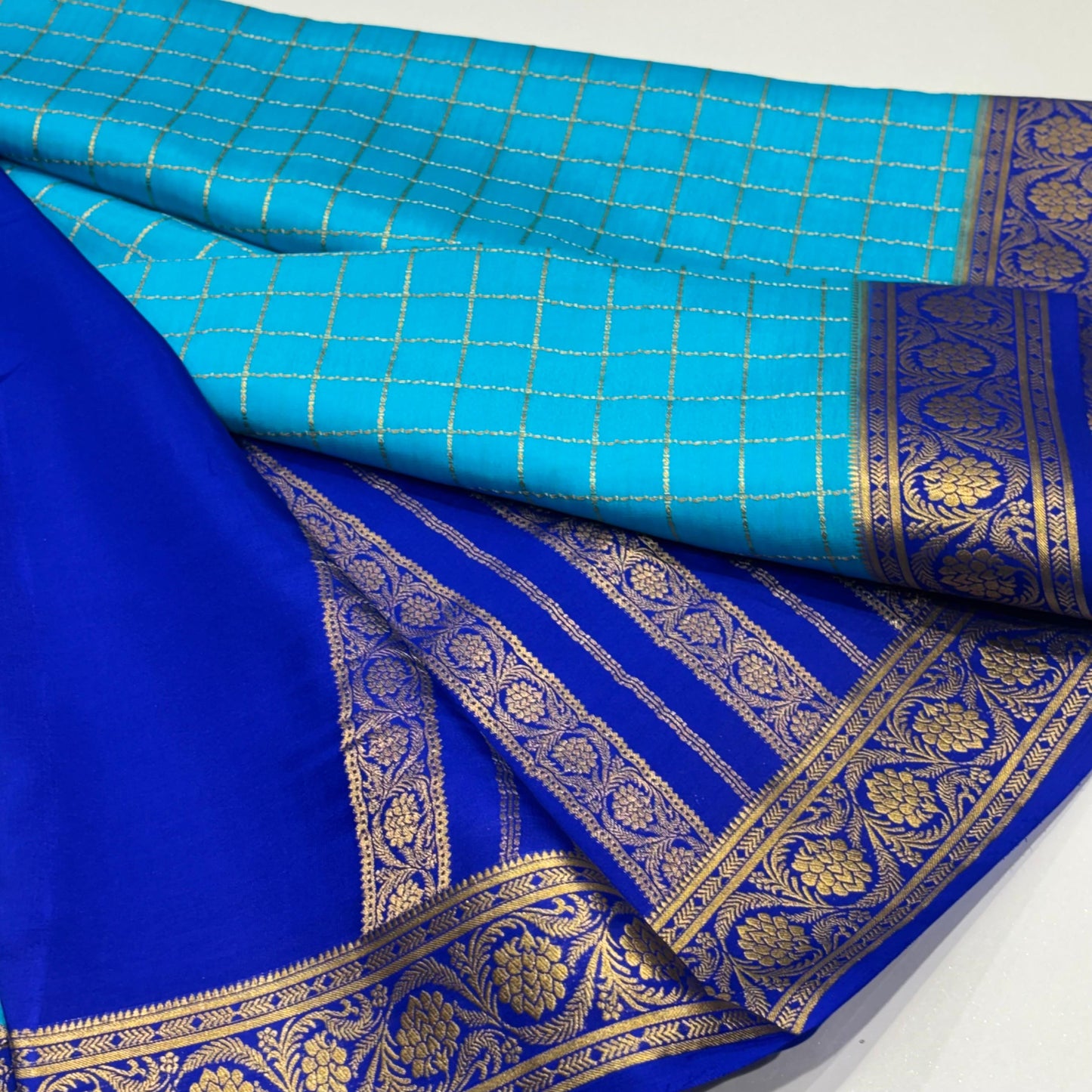 Pure Mysore Crepe Silk Saree