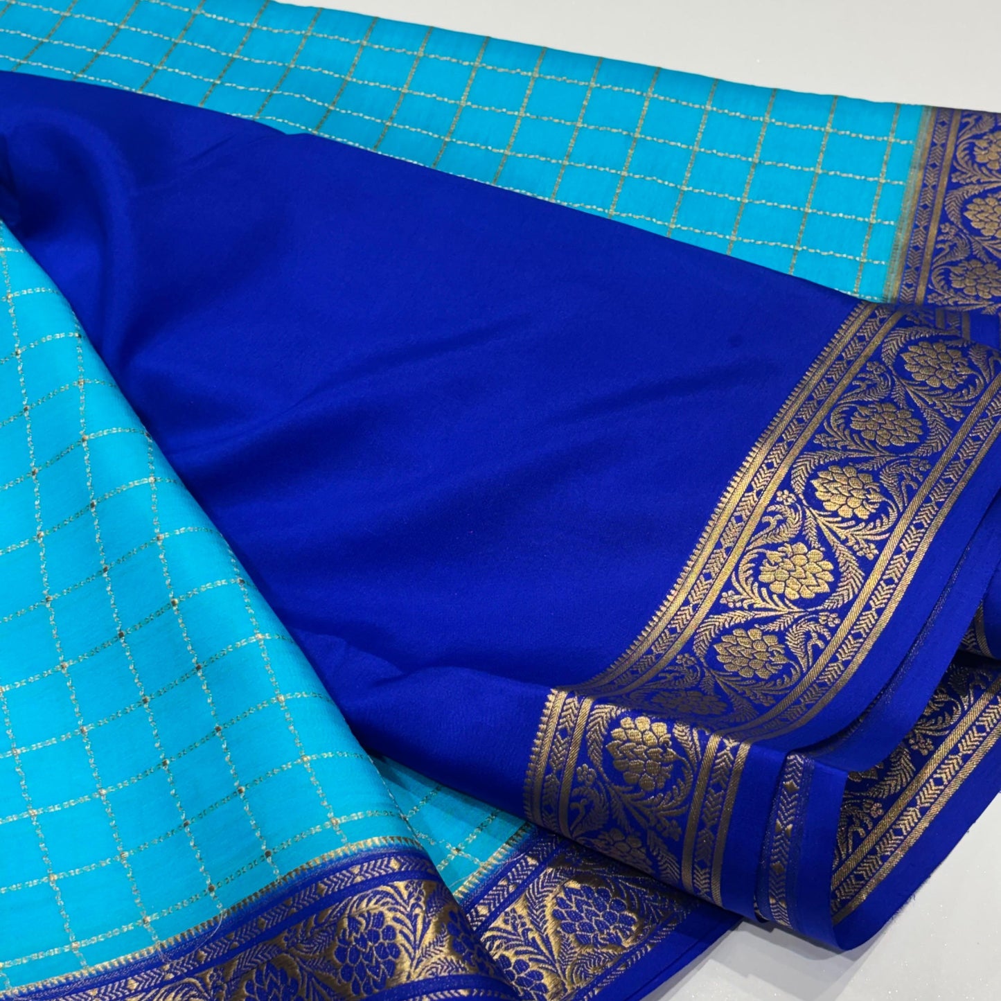 Pure Mysore Crepe Silk Saree