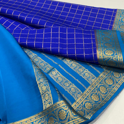 Pure Mysore Crepe Silk Saree