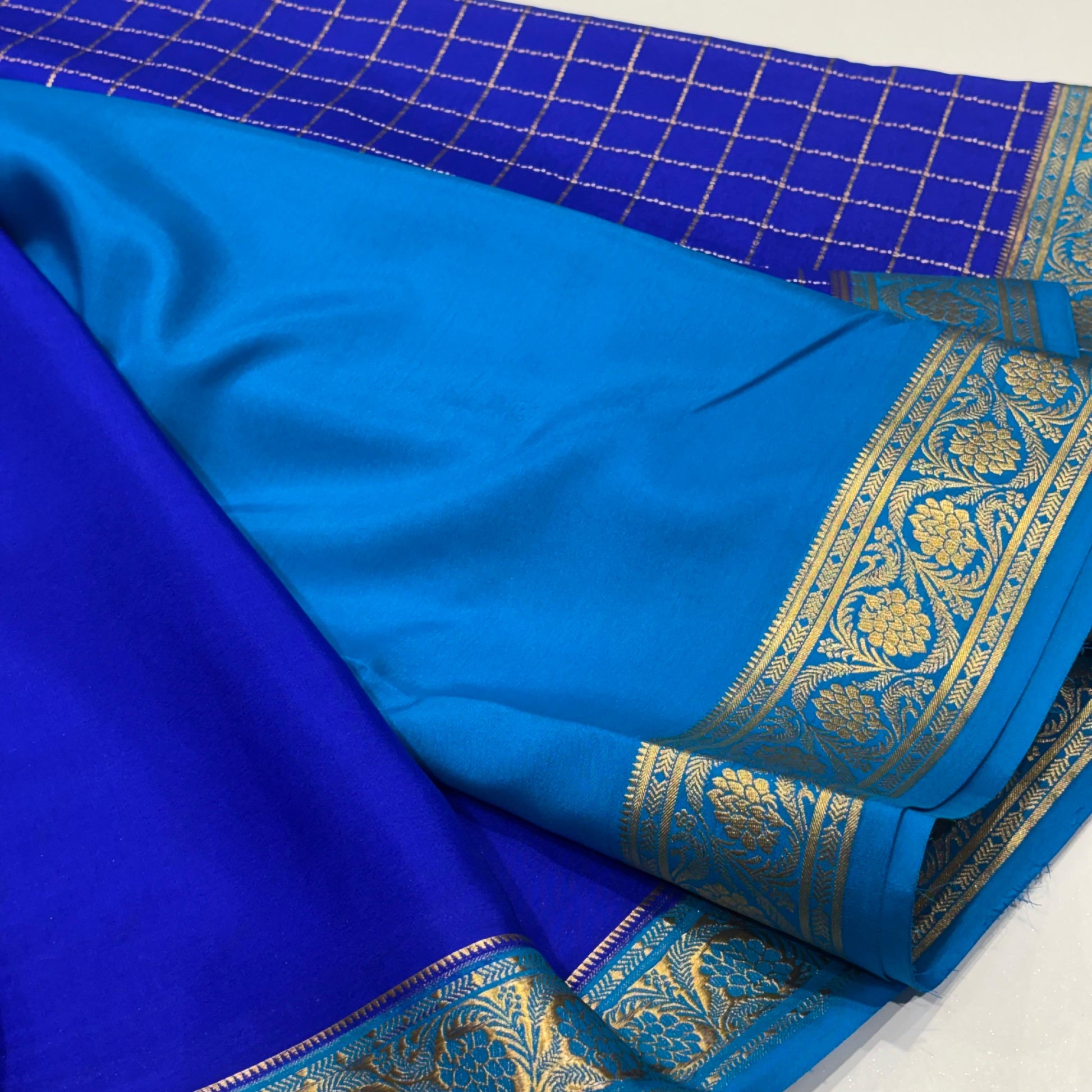Pure Mysore Crepe Silk Saree