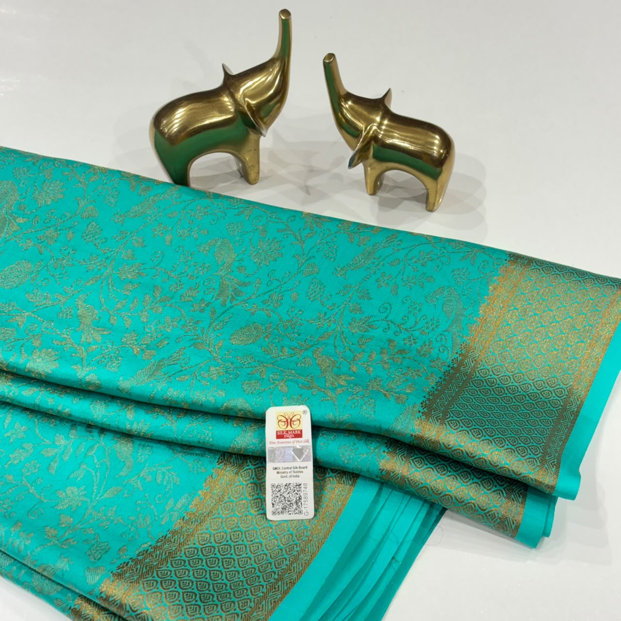 Brocade Pure Mysore Silk Saree