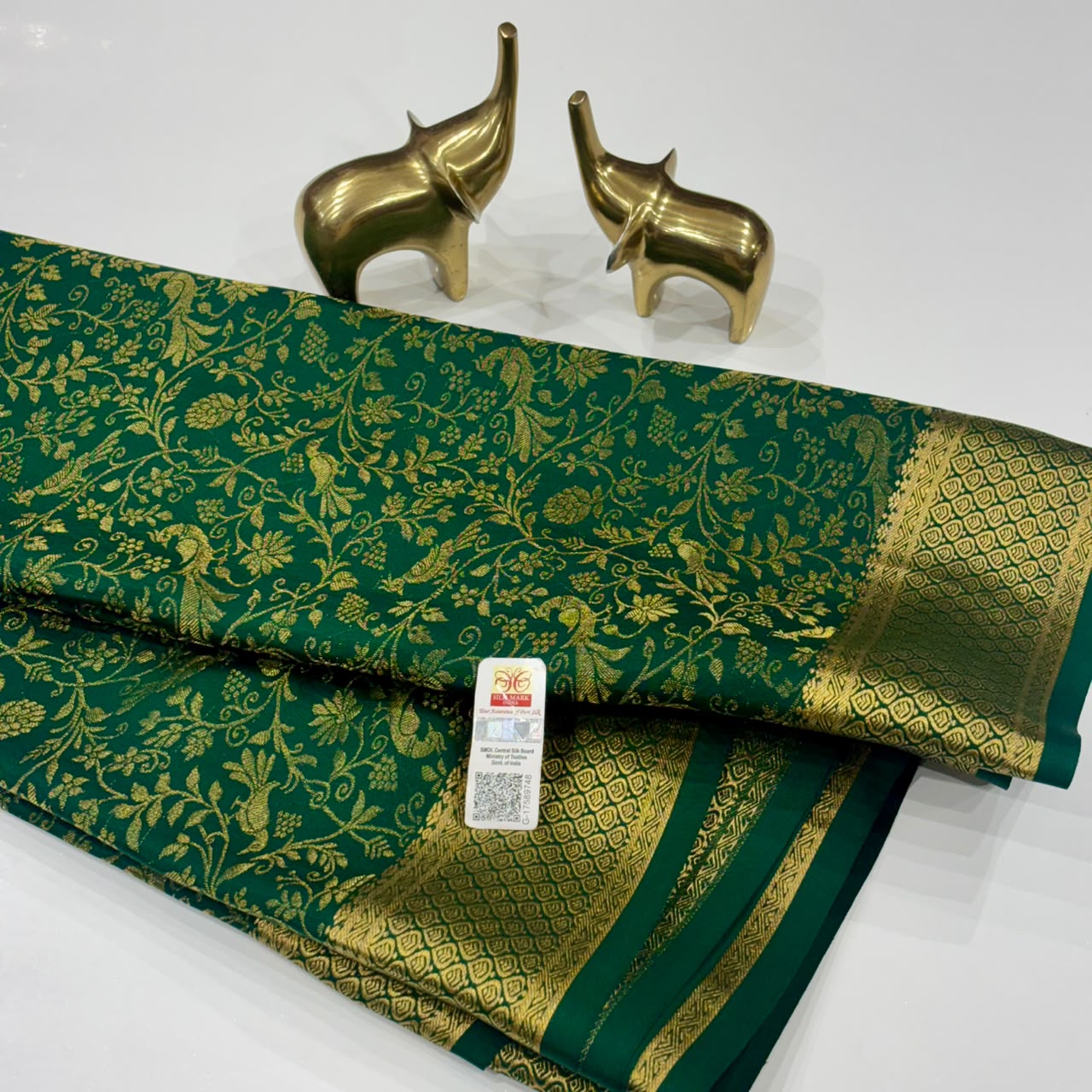 Brocade Pure Mysore Silk Saree