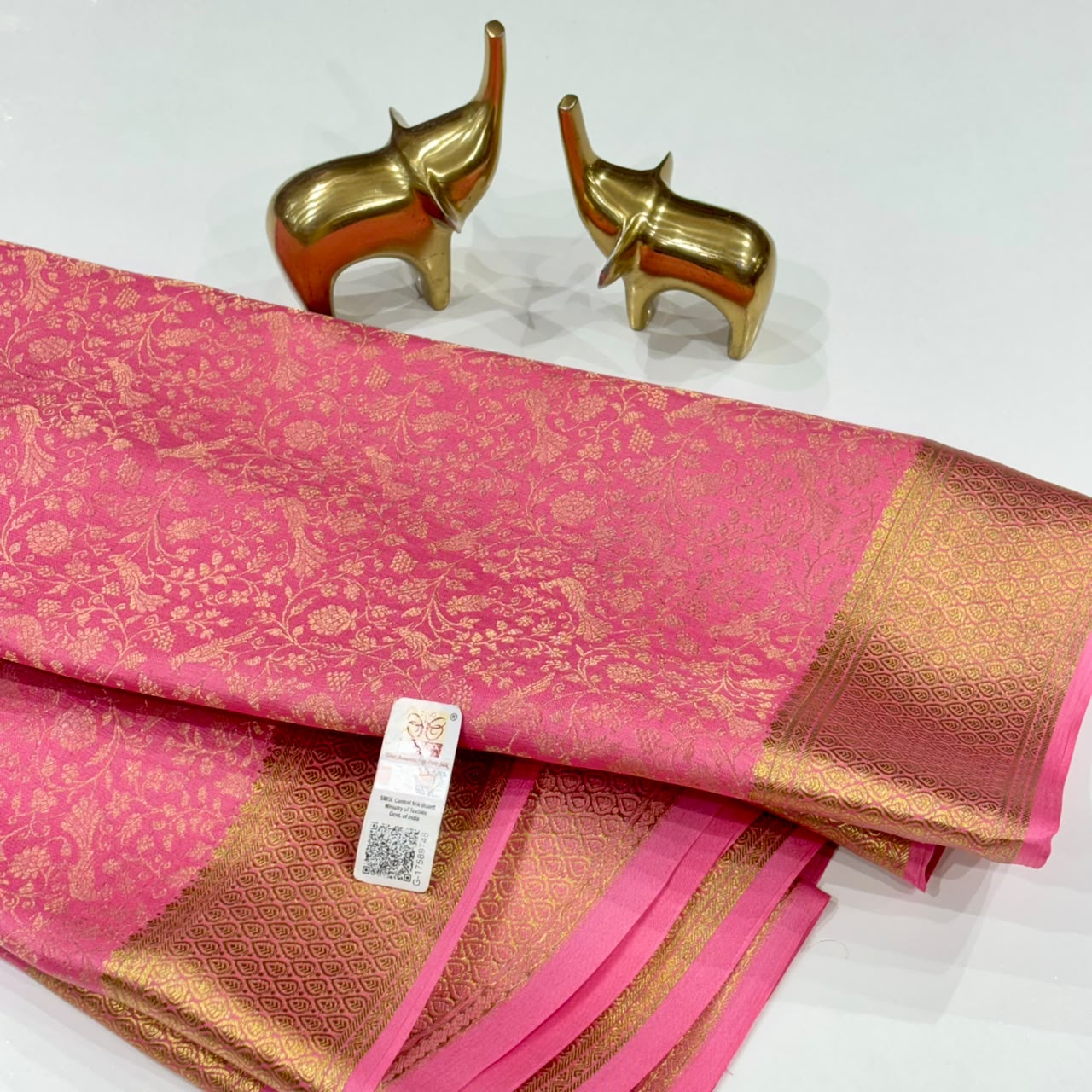 Brocade Pure Mysore Silk Saree