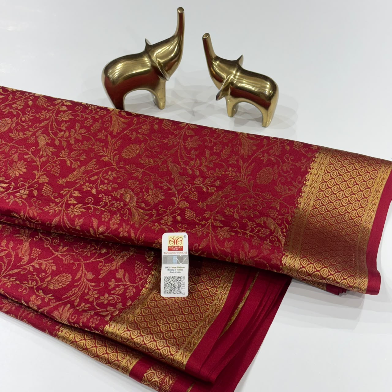 Brocade Pure Mysore Silk Saree