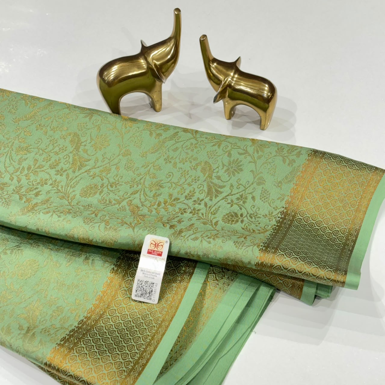 Brocade Pure Mysore Silk Saree