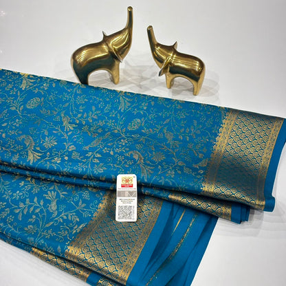 Brocade Pure Mysore Silk Saree