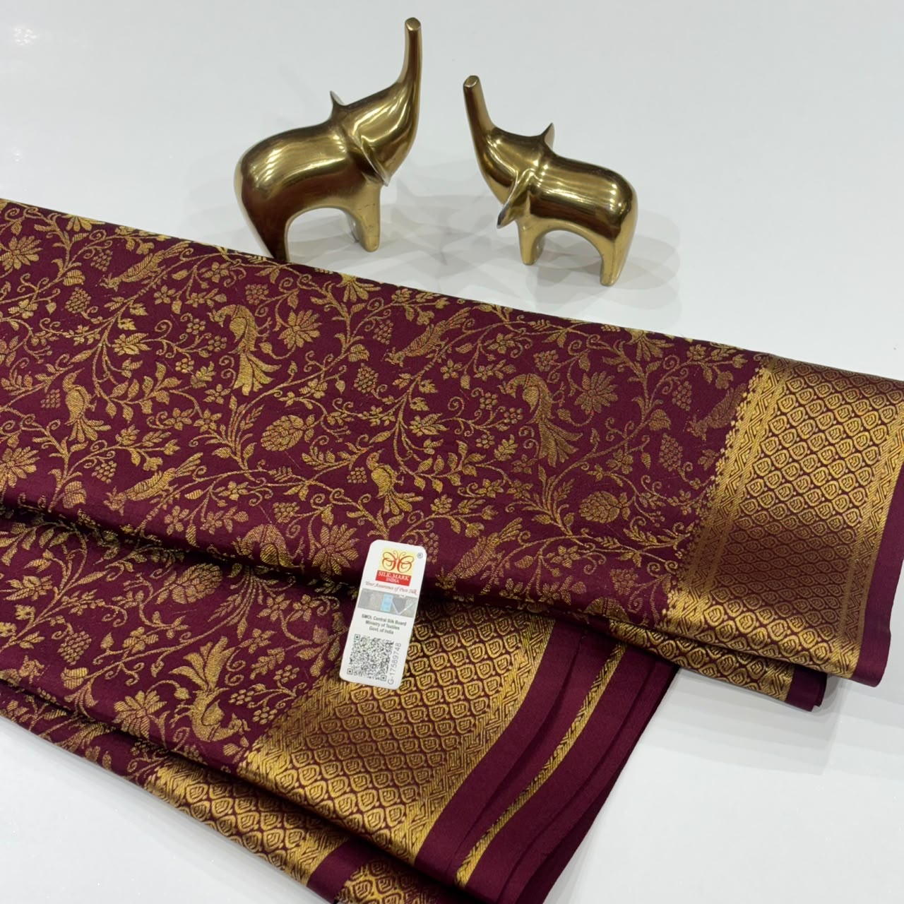 Brocade Pure Mysore Silk Saree