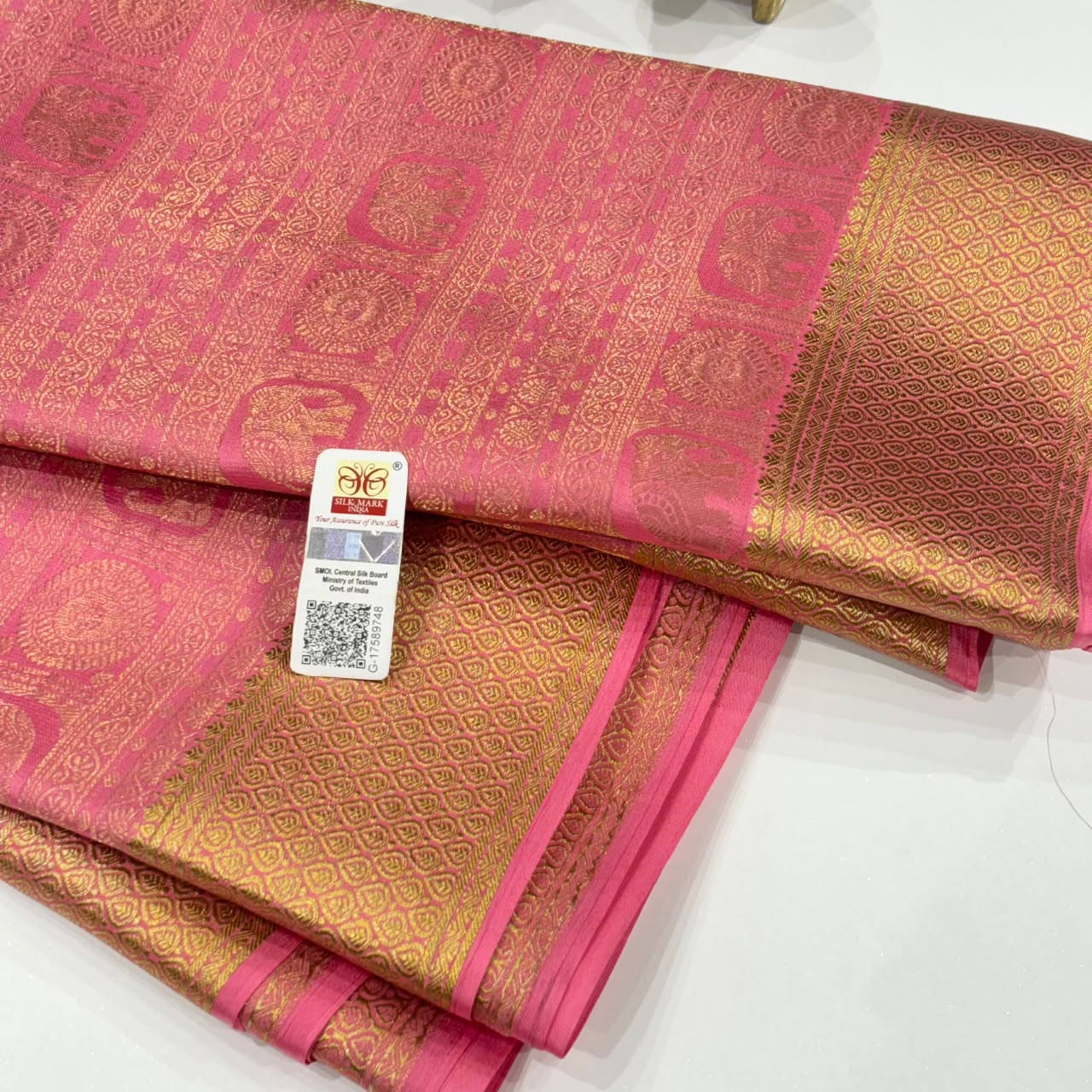 Brocade Pure Mysore Silk Saree