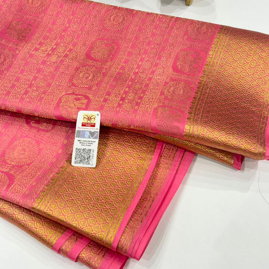 Brocade Pure Mysore Silk Saree