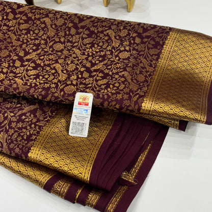 Brocade Pure Mysore Silk Saree