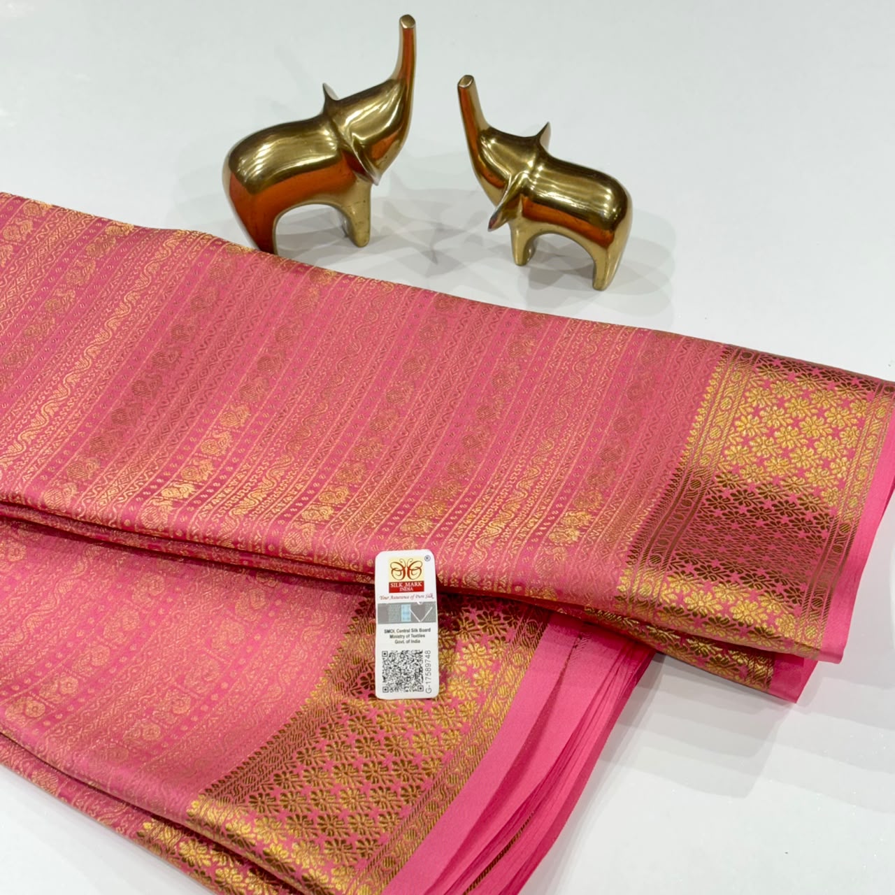 Brocade Pure Mysore Silk Saree